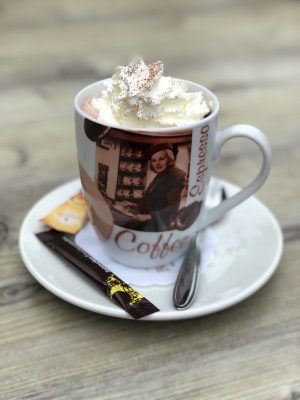 Enjoy Hot Cocoa at Lake Konigsee