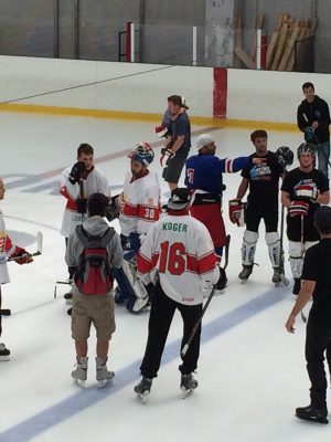 Play Hockey with the Hungarian Hockey Team