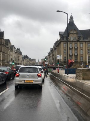 Drive Through Luxembourg City