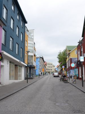 Colored Homes in Reykjavik