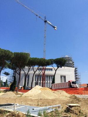Rome, Italy LDS Temple Under Construction