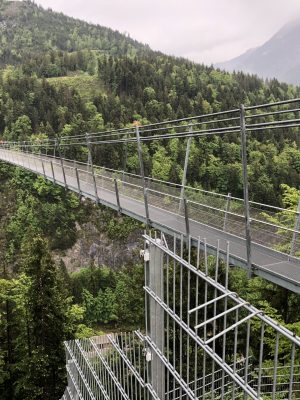 Walk the Suspension Bridge in Reutte, Austria