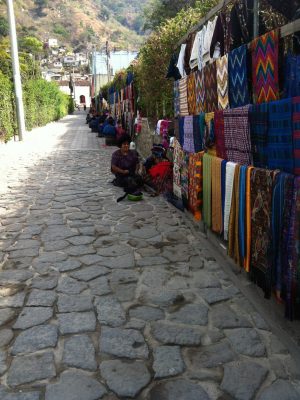 Shop the Street Vendors in Santa Cruz La Laguna
